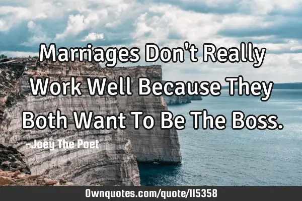 Marriages Don
