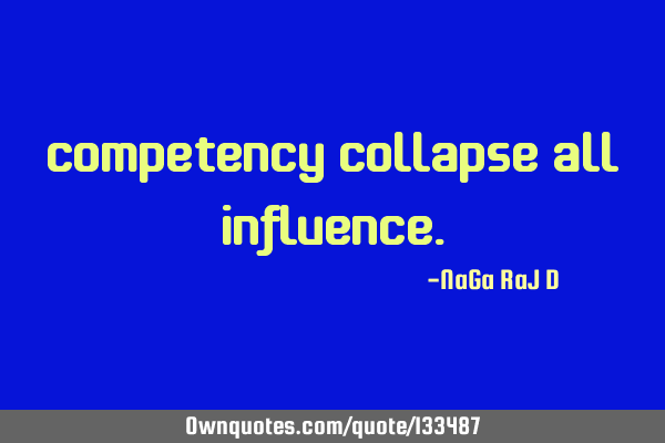 Competency collapse all