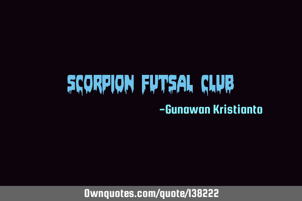 SCORPION FUTSAL CLUB