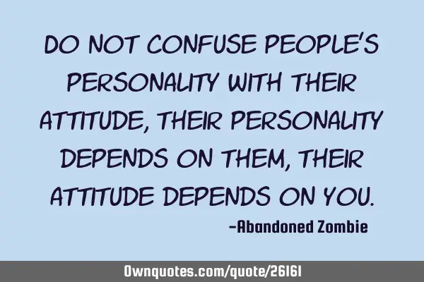 Do not confuse people
