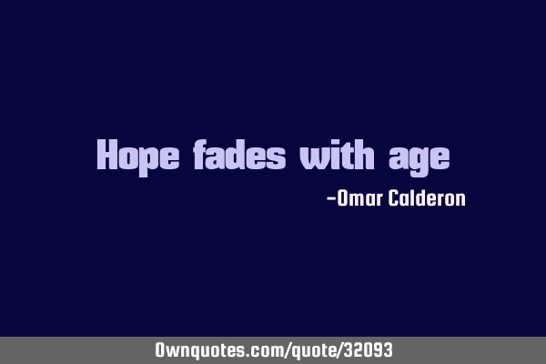 Hope fades with