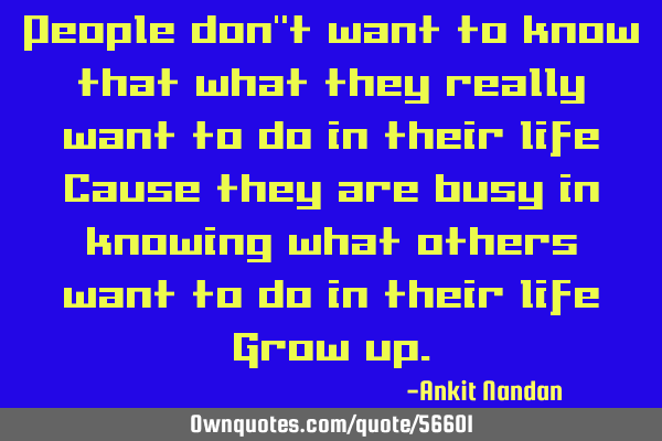 People don