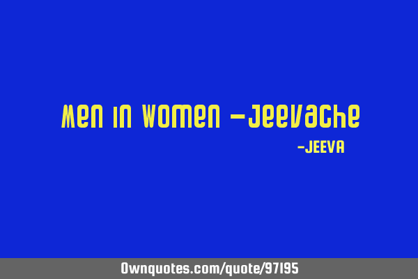 Men In Women -J