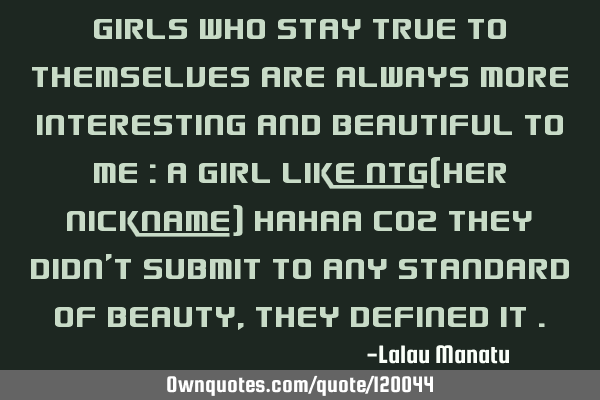 true quotes about girls