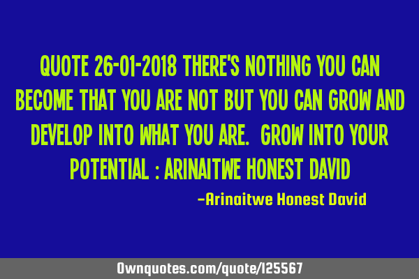 Quote 26-01-2018 There