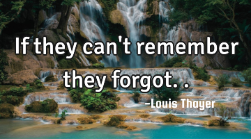 If they can