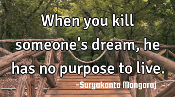 When you kill someone