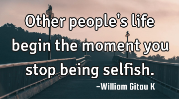Other people