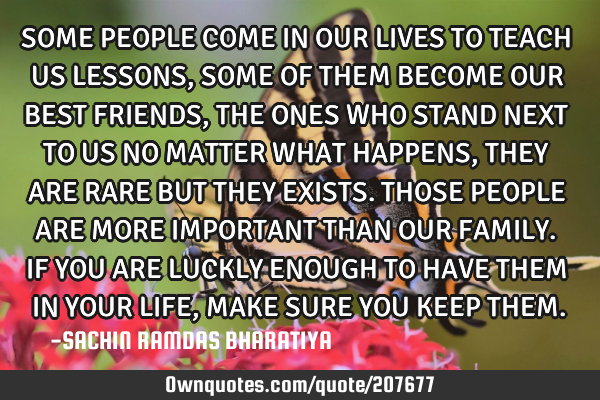 Quotes About Life Lessons And Friends