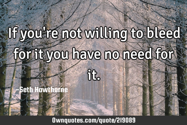 If you
