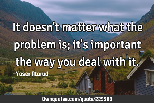 It doesn