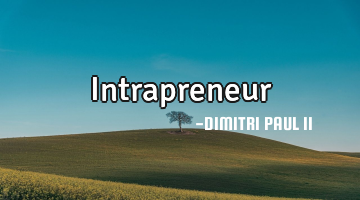 Intrapreneur