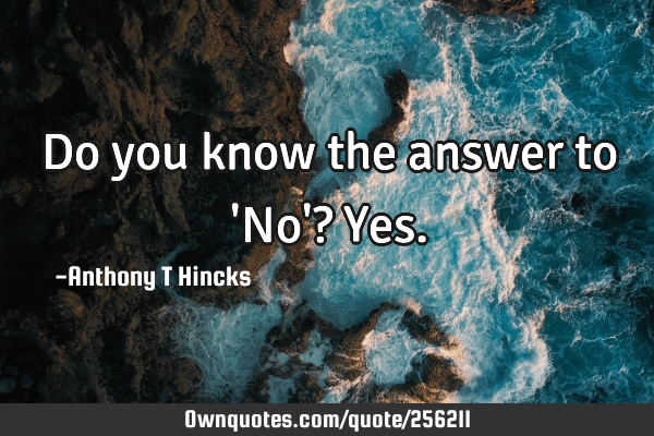 Do you know the answer to