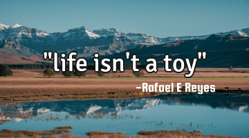 "life isn