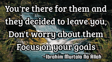 You
