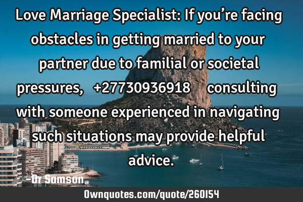 Love Marriage Specialist: If you’re facing obstacles in getting married to your partner due to
