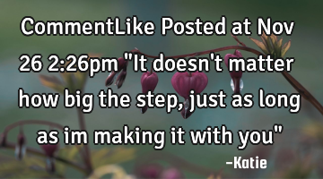 CommentLike Posted at Nov 26 2:26pm "It doesn