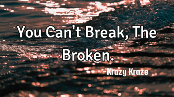 You Can