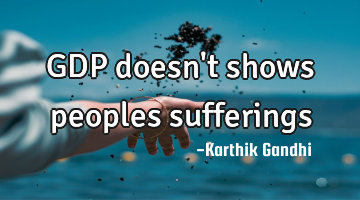 GDP doesn