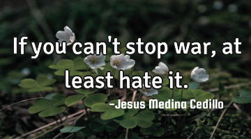 If you can