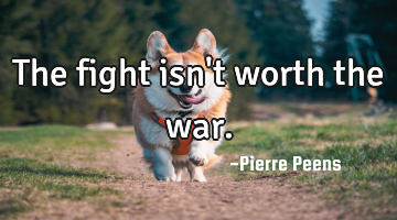 The fight isn