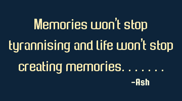 Memories won