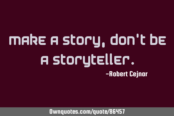 Make a story, don