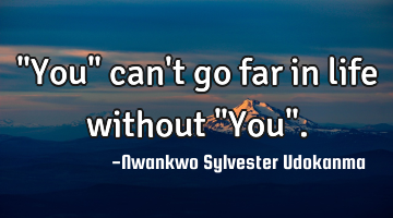 "You" can
