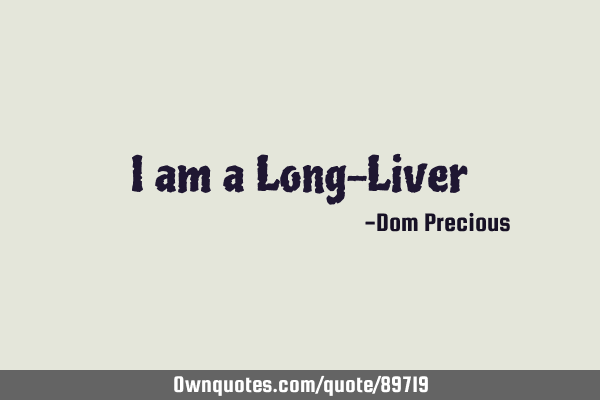 I am a Long-L