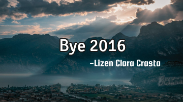 Bye 2016