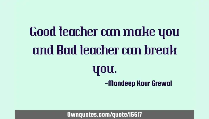 mean teachers quotes