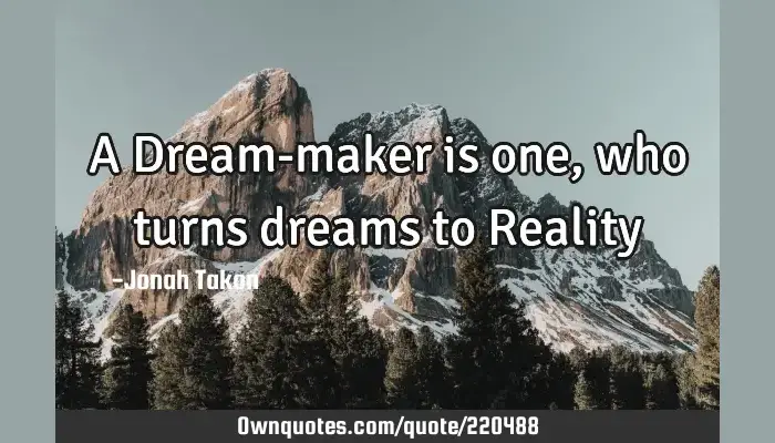 quotes about dreams and reality