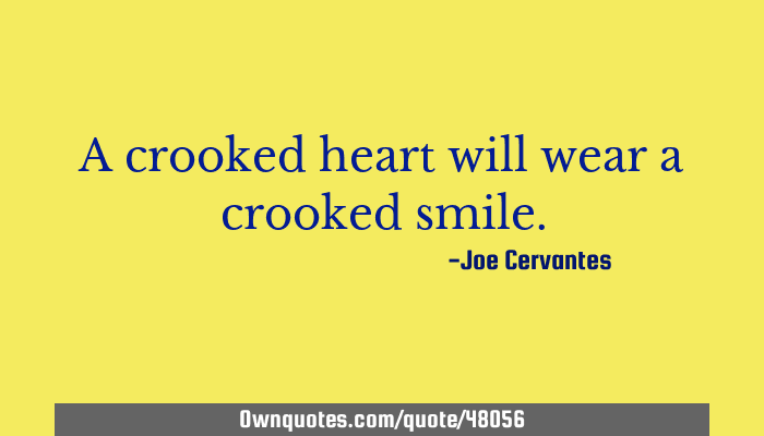 crooked smile quotes